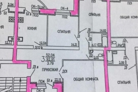 Первомайская пл.26к3, 3-к квартира
