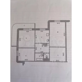 3-к. квартира, 72 м², 13/14 эт.